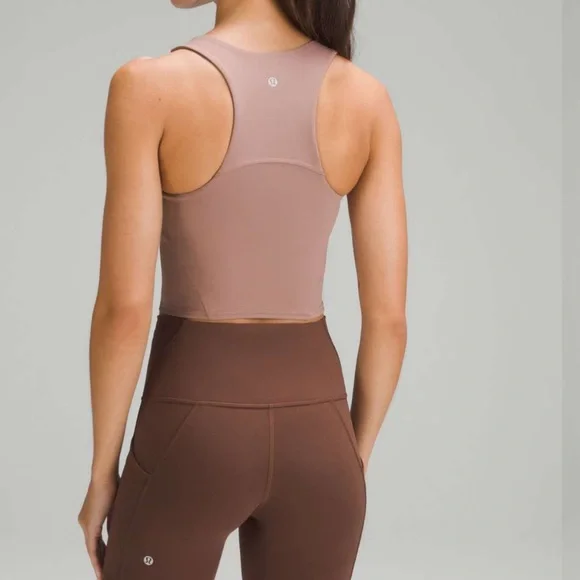 Lululemon Wunder Train Racerback Tank Top Twilight Rose Size 6 - Picture 5 of 7